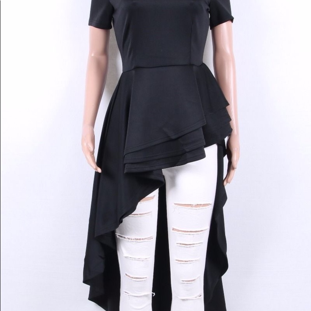 Thick Shirt Hi-Lo Dress - Picture 3 of 5